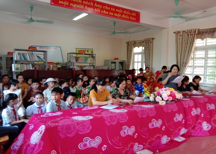 Hội thi kể chuyện cấp trường của HS trường TH Yên Đồng