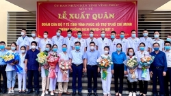 Vĩnh Phúc: Chi viện thêm 20 cán bộ y tế lên đường hỗ trợ chống dịch tại Thành phố Hồ Chí Minh