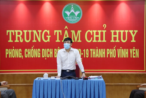 Đ.c Phó Bí thư Tỉnh ủy, Chủ tịch UBND tỉnh Lê Duy Thành phát biểu chỉ đạo