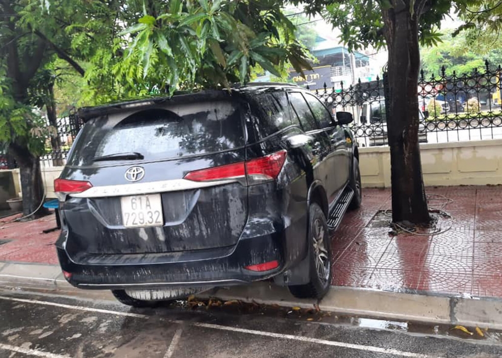Phương tiện đối tượng Hoàng Ngọc Việt sử dụng để thông chốt kiểm dịch.