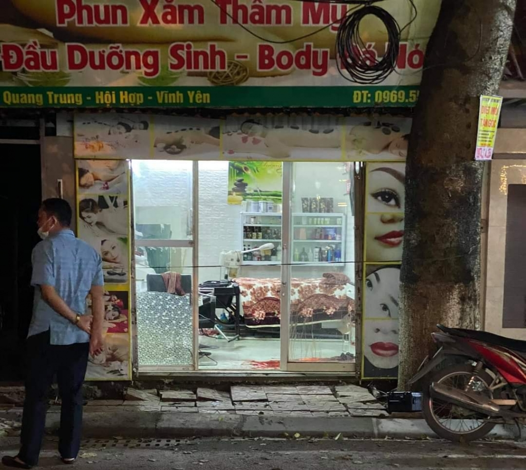 Khu vực xảy ra vụ việc