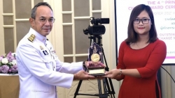 Phú Thọ: Giáo viên toàn cầu Hà Ánh Phượng nhận giải thưởng Công chúa Thái Lan