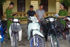 Bắt giữ 2 đối tượng trộm cắp xe máy tại huyện Bình Xuyên