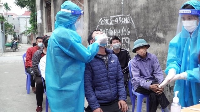 Yên Lạc (Vĩnh Phúc): Xét nghiệm toàn dân sàng lọc được 87 mẫu cho kết quả dương tính