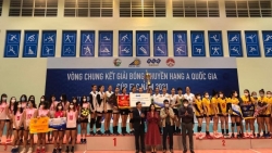 Đội bóng chuyền nữ Vĩnh Phúc thăng hạng và dự giải Vô địch Quốc gia năm 2022