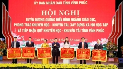 Vĩnh Phúc: Tuyên dương, khen thưởng 124 điển hình ngành Giáo dục