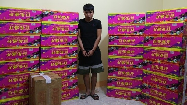 Vĩnh Phúc: Xử lý 4 vụ tàng trữ, sử dụng pháo trái phép