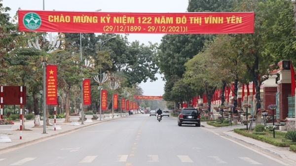 Vĩnh Phúc chỉnh trang đô thị chào mừng 25 tái lập tỉnh và 122 năm đô thị Vĩnh Yên