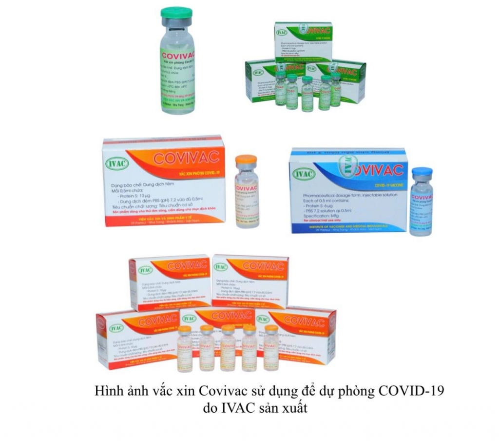 Vắc xin Covivac phòng COVID-19 do IVAC sản xuất sẽ được tiêm thử nghiệm trên người vào ngày 21/2021.