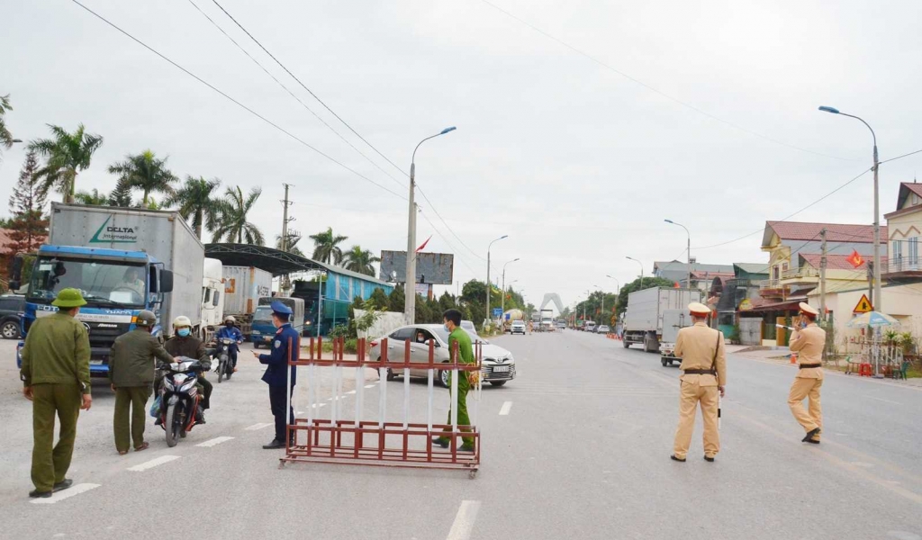 Quảng Ninh phong toả xã Bình Dương (Thị xã Đông Triều) từ 12 giờ ngày 29/1/2021