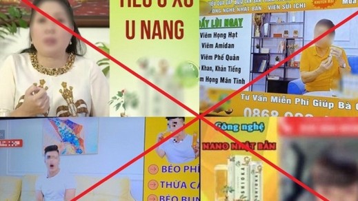 Xử lý nghiêm nghệ sĩ quảng cáo "thổi phồng" công dụng sản phẩm như thuốc chữa bệnh