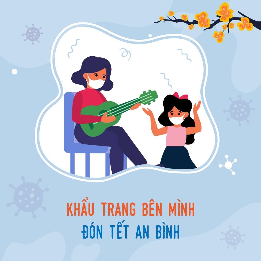 Bộ Y tế gửi đến thông điệp ''Tết khẩu trang 2021'' tới cộng đồng