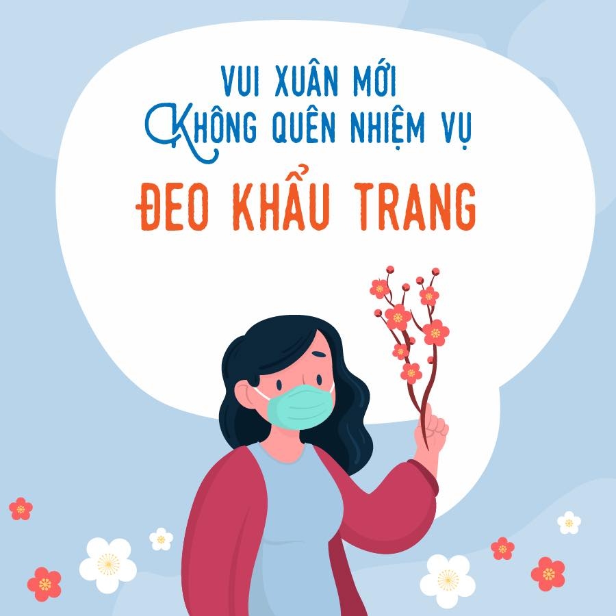 Bộ Y tế gửi đến thông điệp ''Tết khẩu trang 2021'' tới cộng đồng