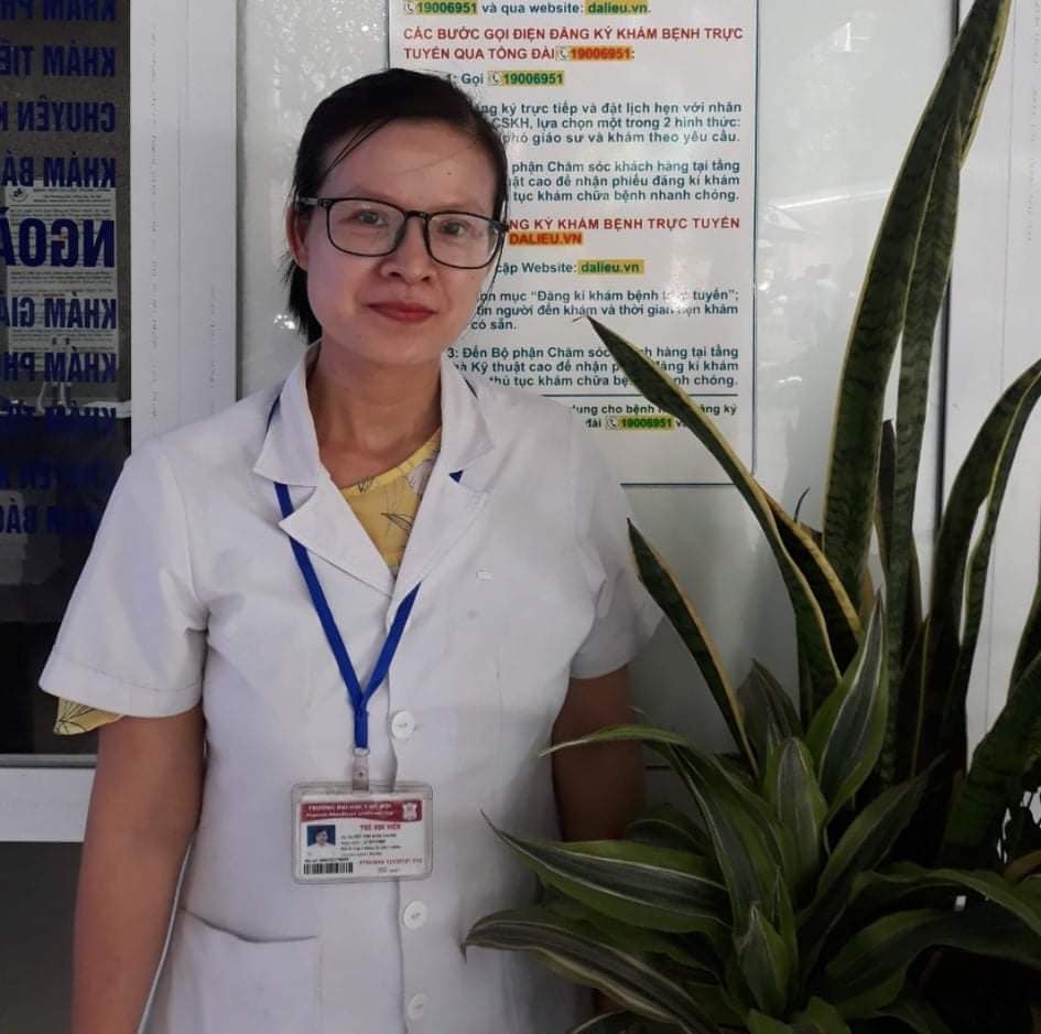 Chân dung BS. Đỗ Thị Kim Oanh.