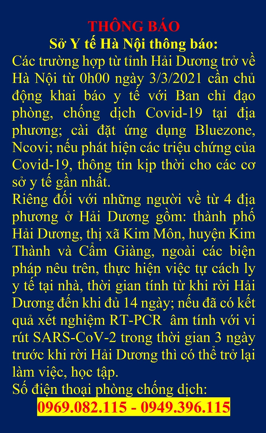 Hà Nội rà soát người dân về từ Hải Dương