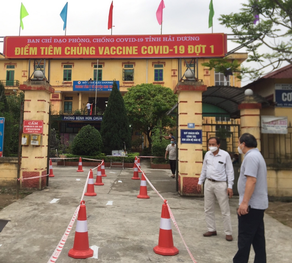 Hải Dương: 80 người đầu tiên được tiêm vắc xin Covid-19 trong ngày mai