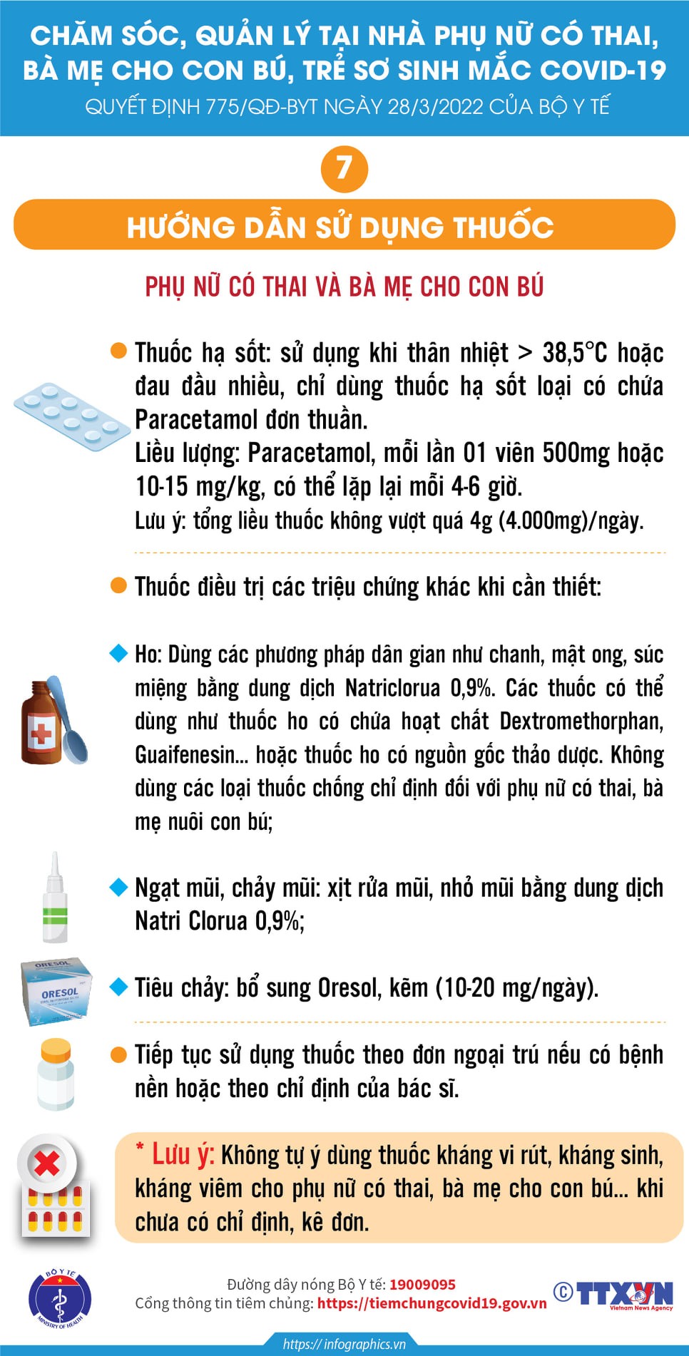 Hướng dẫn chăm sóc phụ nữ có thai, cho con bú và trẻ sơ sinh mắc COVID-19 tại nhà