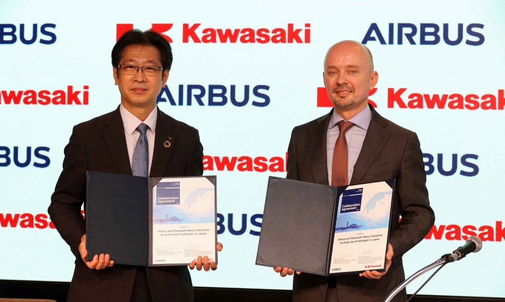 Airbus, Kawasaki Heavy Industries hợp tác nghiên cứu sử dụng nhiên liệu hydro tại Nhật Bản