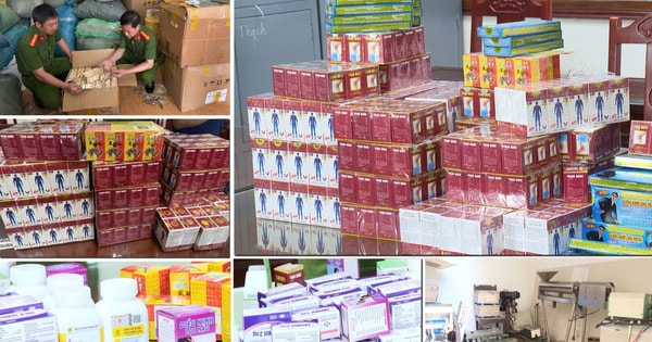 Qua xét nghiệm các loại thuốc đông y giả được thu giữ, phát hiện trong thành phần thuốc có lượng lớn thuốc giảm đau.