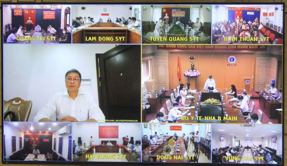 Thứ trưởng Nguyễn Trường Sơn Phát biểu từ điểm cầu nơi thực hiện cách ly y tế
