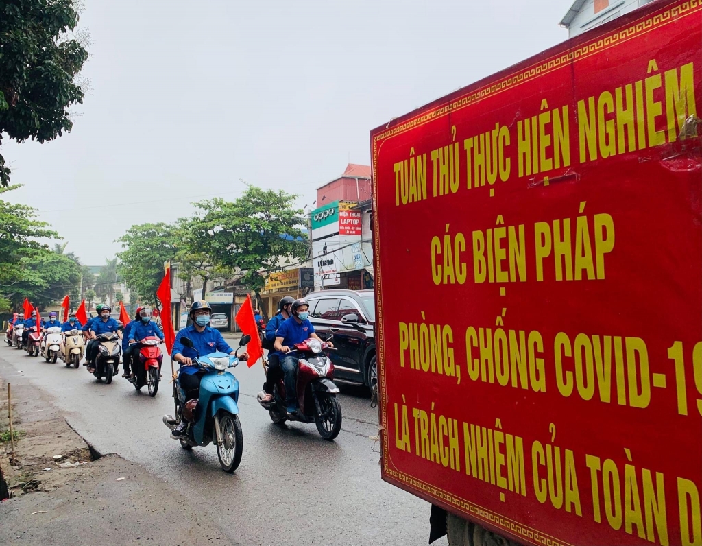 Tuyên truyền phòng chống dịch Covid-19 