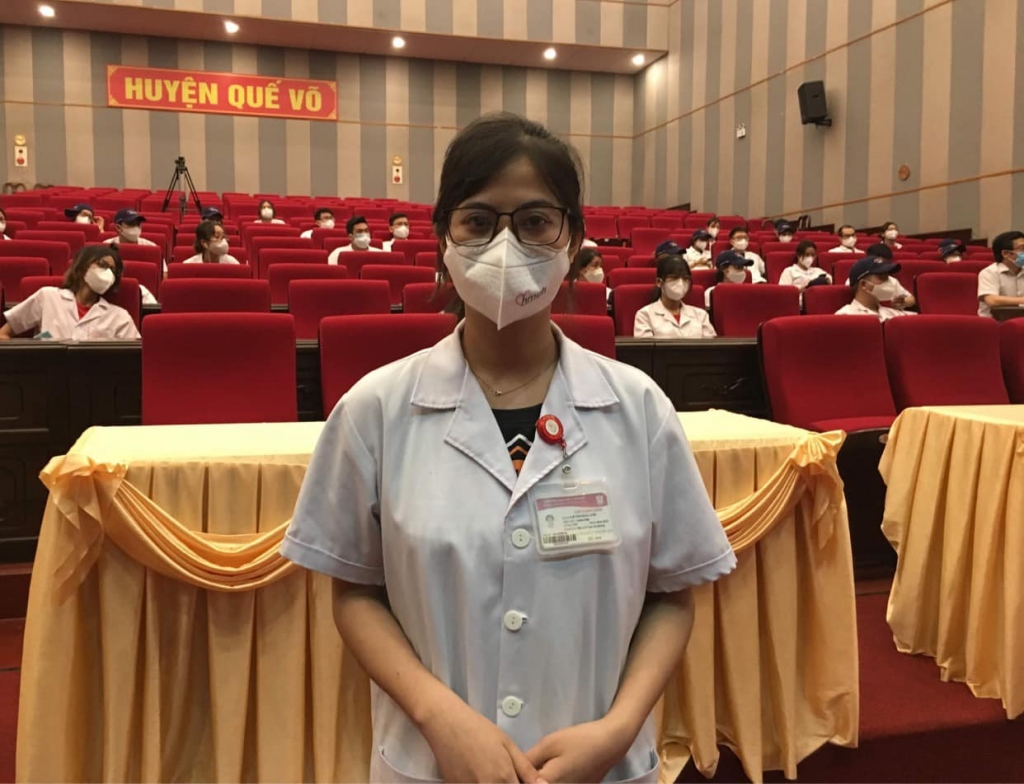 sinh viên Y5 chuyên ngành Y học dự phòng, Lê Thị Hoài Anh