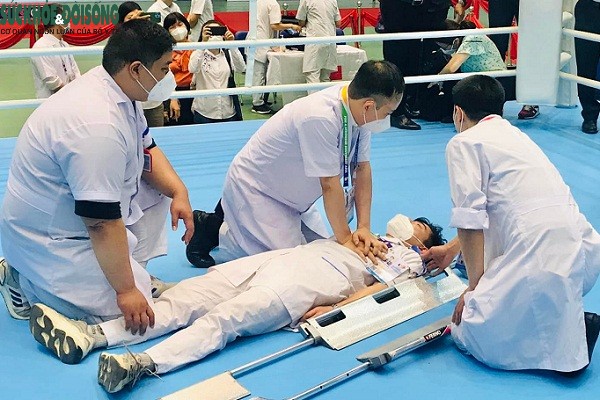 Sẵn sàng các tình huống cấp cứu, chăm sóc y tế phục vụ SEA Games 31
