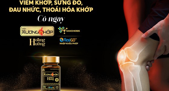 Viên xương khớp Hoàng Hường tiếp tục vi phạm quảng cáo "nổ" như thuốc chữa bệnh