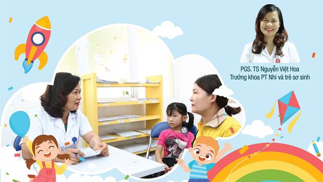 PGS.TS Nguyễn Việt Hoa - Trưởng khoa Phẫu thuật Nhi và Trẻ sơ sinh, Bệnh viện Hữu nghị Việt Đức