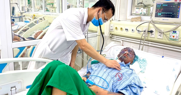 Bệnh nhân được điều trị tích cực tại Bệnh viện Bệnh Nhiệt đới Trung ương.