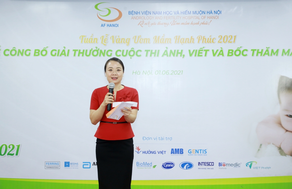 ThS.BS Lê Thị Thu Hiền, PGĐ - Trưởng khoa Hỗ trợ sinh sản Bệnh viện