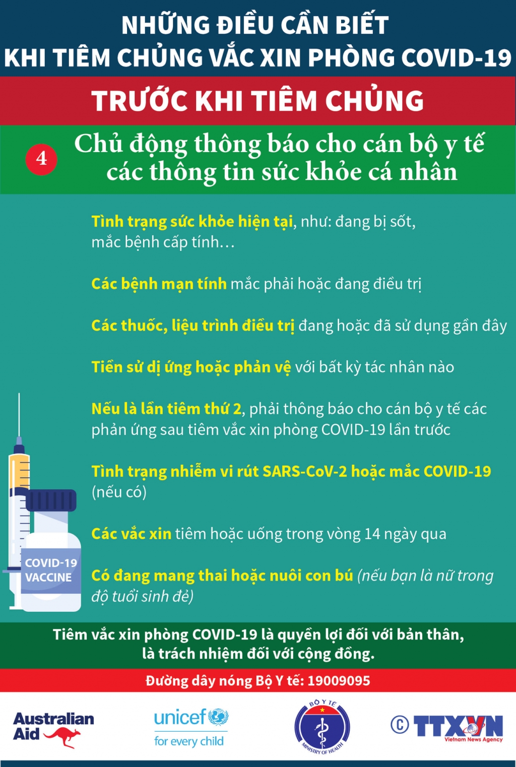 Những điều cần nhớ khi tiêm chủng vắc xin phòng Covid-19