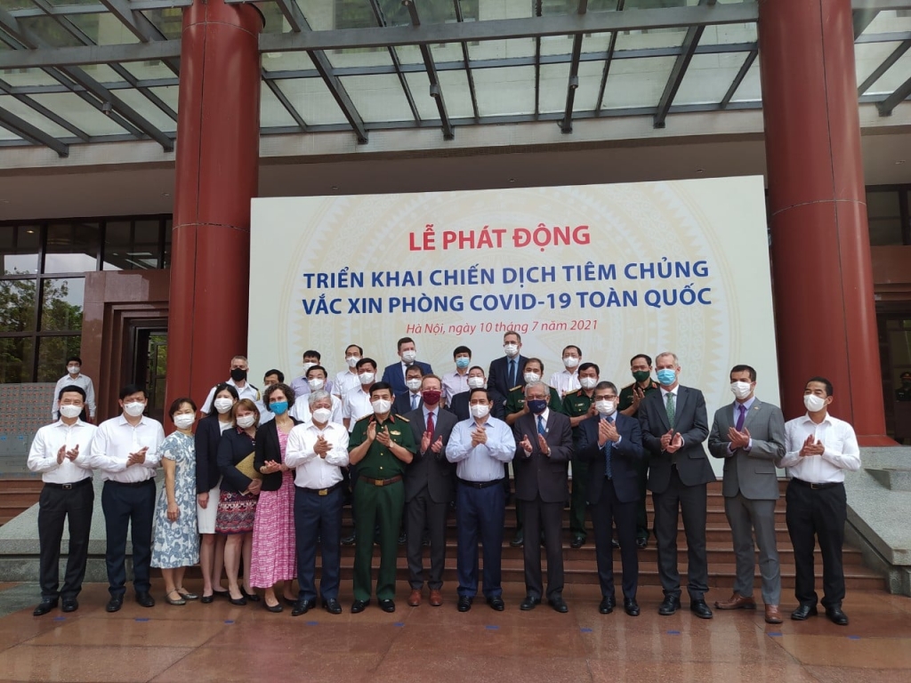 Thủ tướng Chính phủ Phạm Minh Chính đã đến dự và chỉ đạo tại lễ phát động.