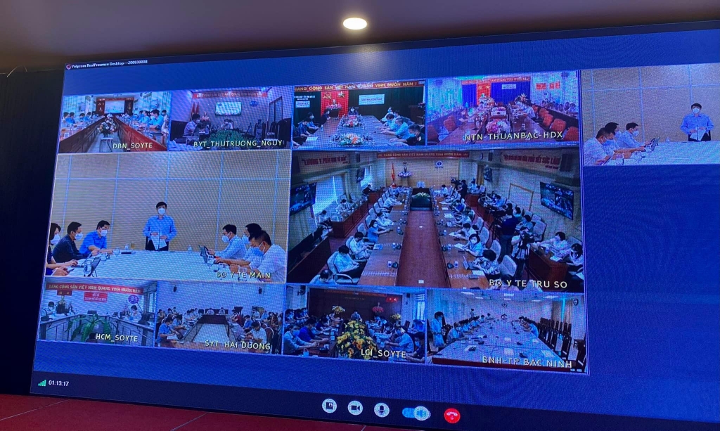 Hội nghị kết nối đến hơn 700 điểm cầu trong cả nước