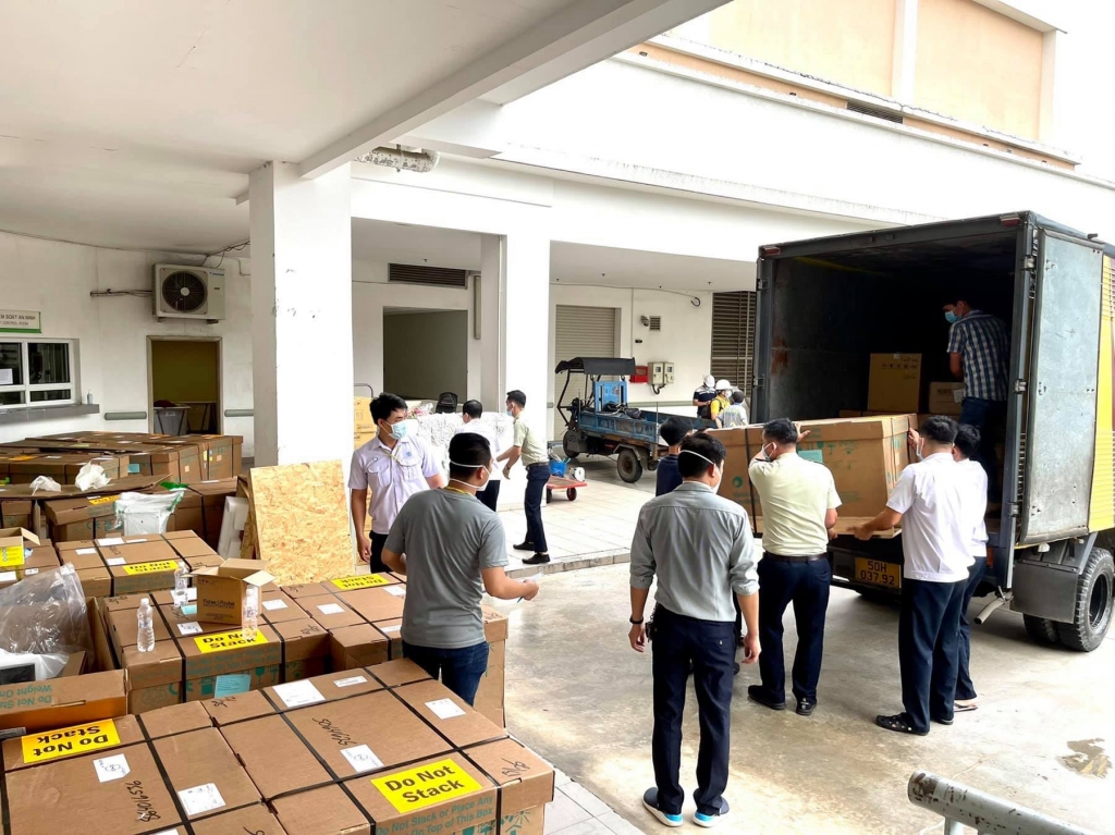 BV ĐH Y Dược TP. HCM khẩn trương vận hành Trung tâm hồi sức COVID-19 tại Bệnh viện Quốc tế Thành phố