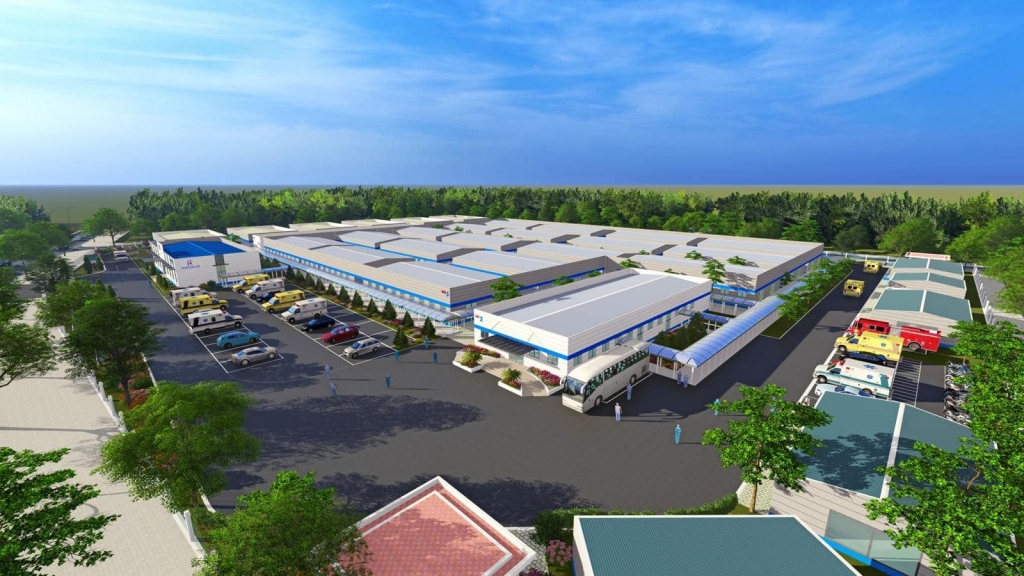Phối cảnh bệnh viện