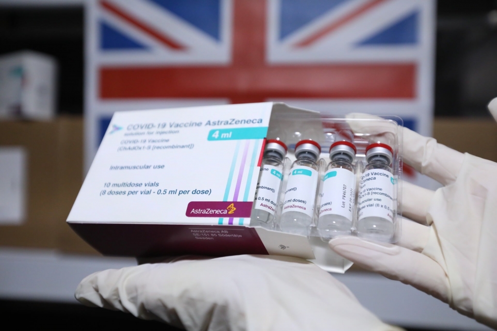 Việt Nam phát hiện 415.000 liều vắc xin phòng Covid-19 do chính phủ Anh trao tặng