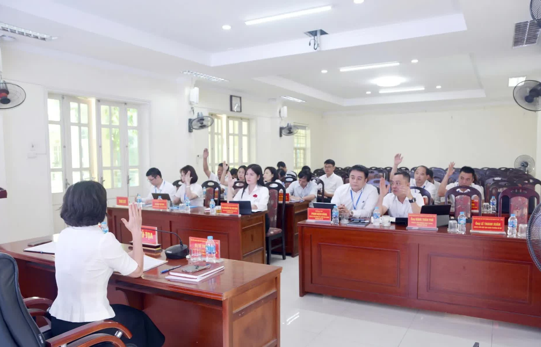 Chính thức thông qua Nghị quyết về việc đổi tên các tổ dân phố tại phường Bồ Đề