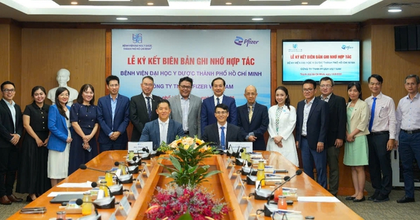 Pfizer và Bệnh viện Đại học Y Dược TP.HCM ký kết Biên bản ghi nhớ để cải thiện chất lượng chăm sóc sức khỏe