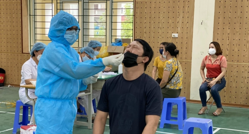 Huyện Lấy mẫu cho nhóm đối tượng có nguy cơ cao.