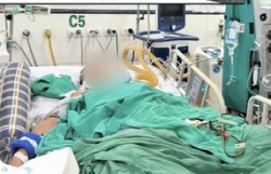 Người đàn ông nguy kịch chỉ từ một vết gai đâm vào đùi