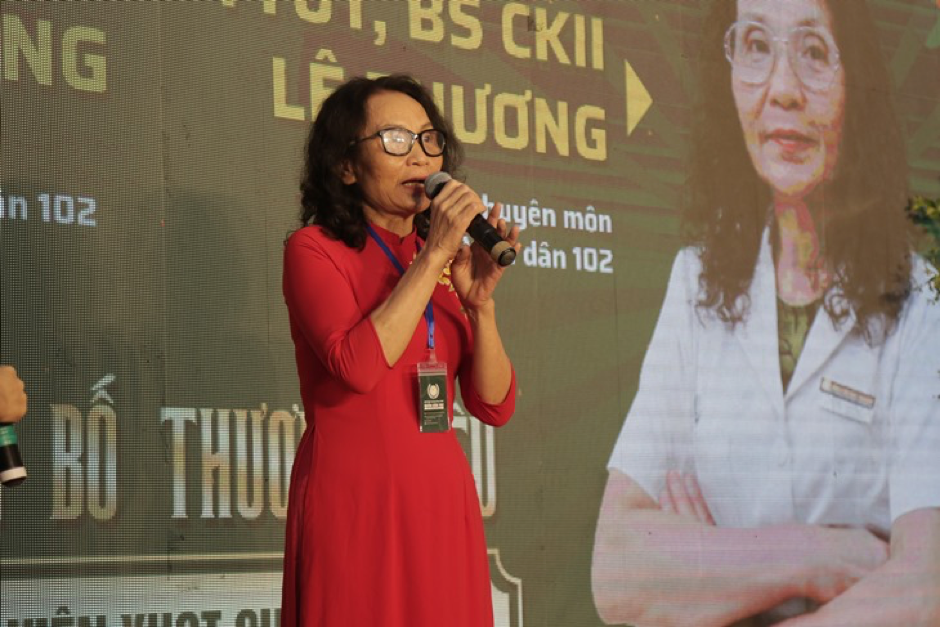 TTƯT. BSCKII Lê Phương - GĐ Chuyên môn Bệnh viện YHCT Quân dân 102 TTƯT. BSCKII Lê Phương - GĐ Chuyên môn Bệnh viện YHCT Quân dân 102