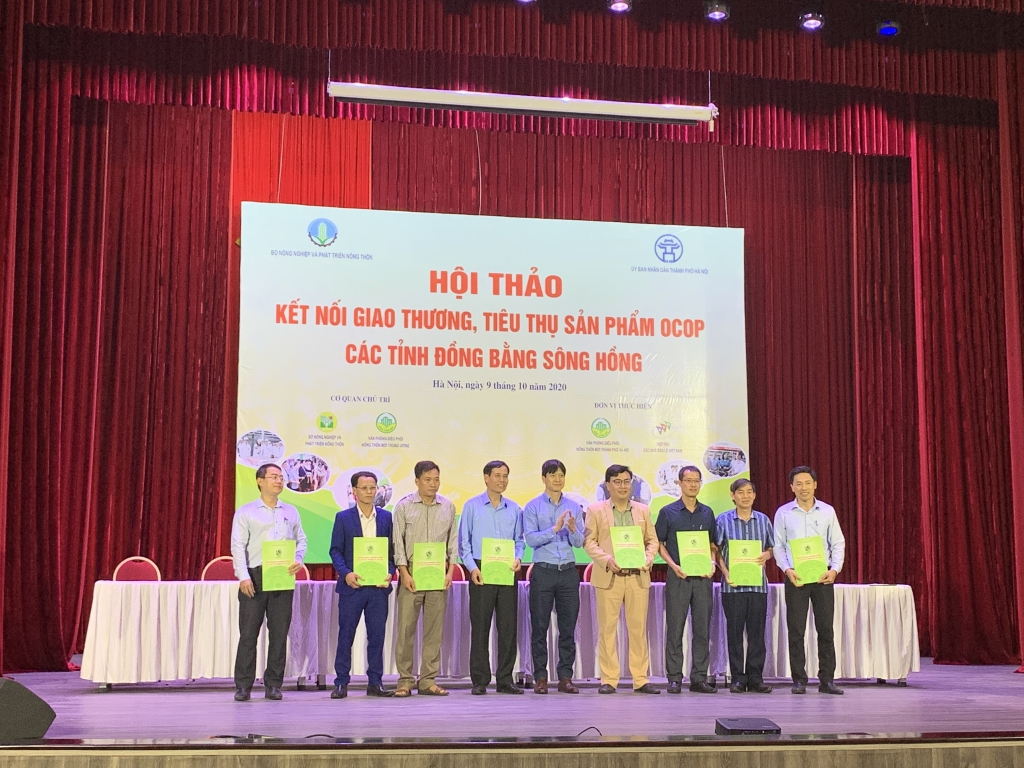 Kết nối giao thương, tiêu thụ sản phẩm OCOP giữa Hà Nội và các tỉnh đồng bằng sông Hồng