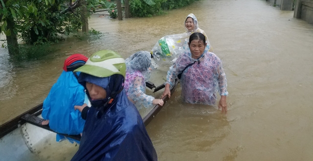 Phòng chống dịch bệnh trong bão lụt và mưa bão