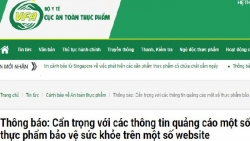 11 sản phẩm thực phẩm bảo vệ sức khỏe vi phạm quảng cáo trên một số website