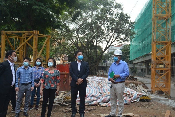 Kiểm tra, giám sát công tác phòng dịch Covid-19 tại Bệnh viện đa khoa Sơn Tây
