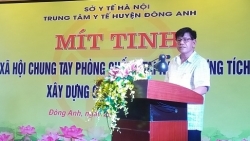 Huyện Đông Anh tổ chức mít tinh xã hội chung tay phòng chống tai nạn thương tích, xây dựng cộng đồng an toàn