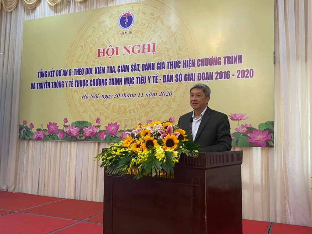 Thứ trưởng Bộ Y tế, PGS.TS Nguyễn Trường Sơn phát biểu khai mạc