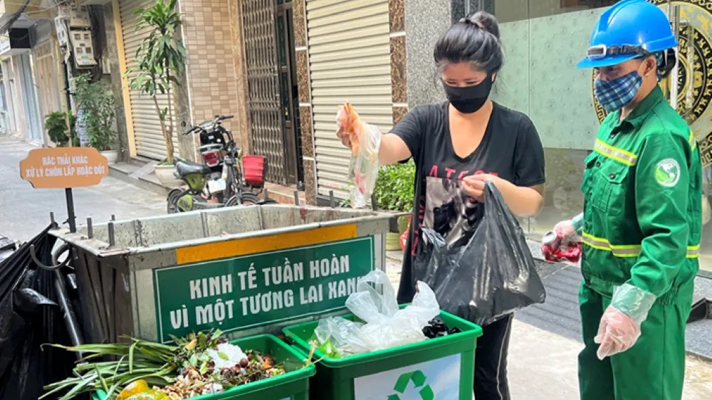 Ô nhiễm rác thải sinh hoạt tăng phát thải khí mê-tan