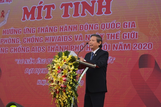 Hà Nội hưởng ứng tháng hành động quốc gia phòng chống HIV/AIDS
